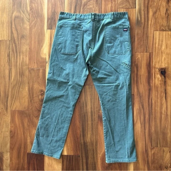 Dickies Army Green Straight Leg Pants size 38x30 - Picture 2 of 3